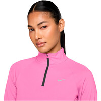 Nike camiseta técnica manga larga mujer W NK TEMPO DF HZ TP vista detalle