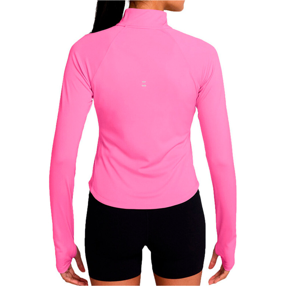 Nike camiseta técnica manga larga mujer W NK TEMPO DF HZ TP vista trasera