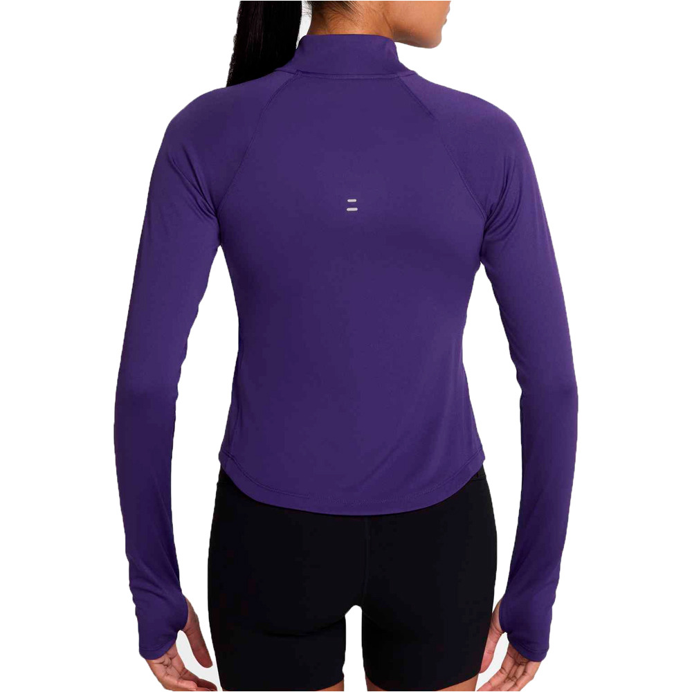 Nike camiseta técnica manga larga mujer W NK TEMPO DF HZ TP vista trasera