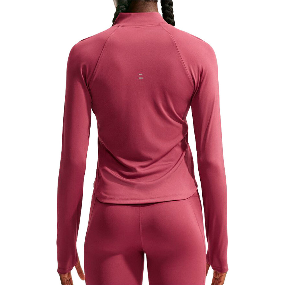 Nike camiseta técnica manga larga mujer W NK TEMPO DF HZ TP vista trasera