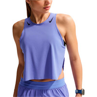 Nike camiseta técnica tirantes mujer W NK ARSWFT DFADV CROP TANK vista detalle