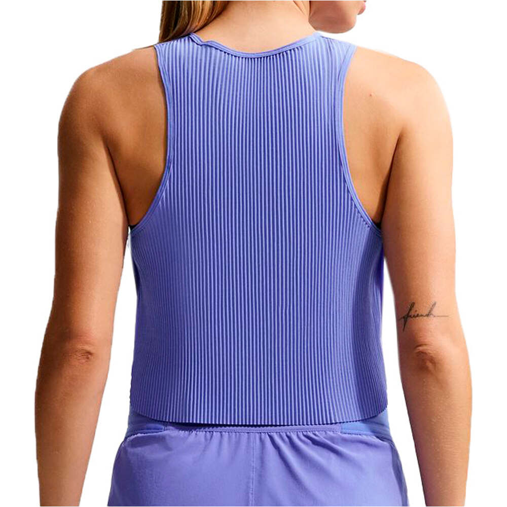 Nike camiseta técnica tirantes mujer W NK ARSWFT DFADV CROP TANK vista trasera