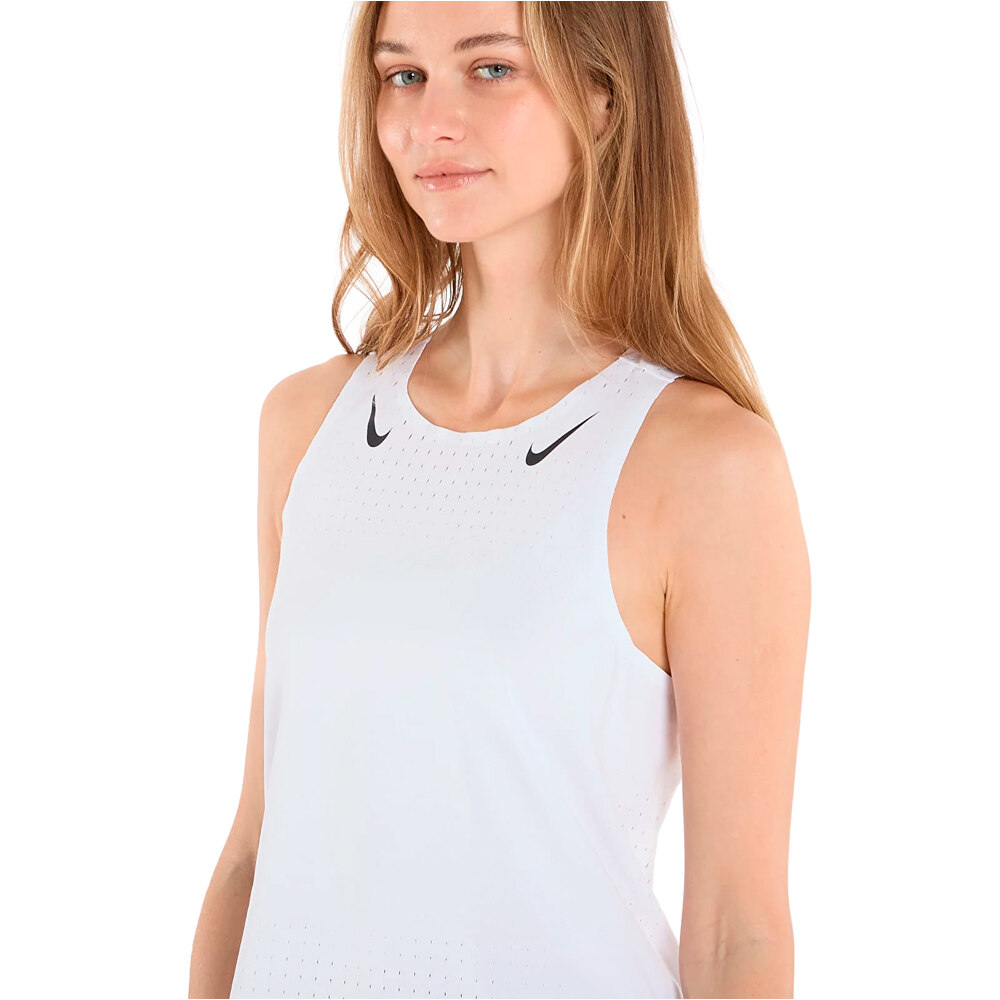 Nike camiseta técnica tirantes mujer W NK ARSWFT DFADV SINGLET vista detalle