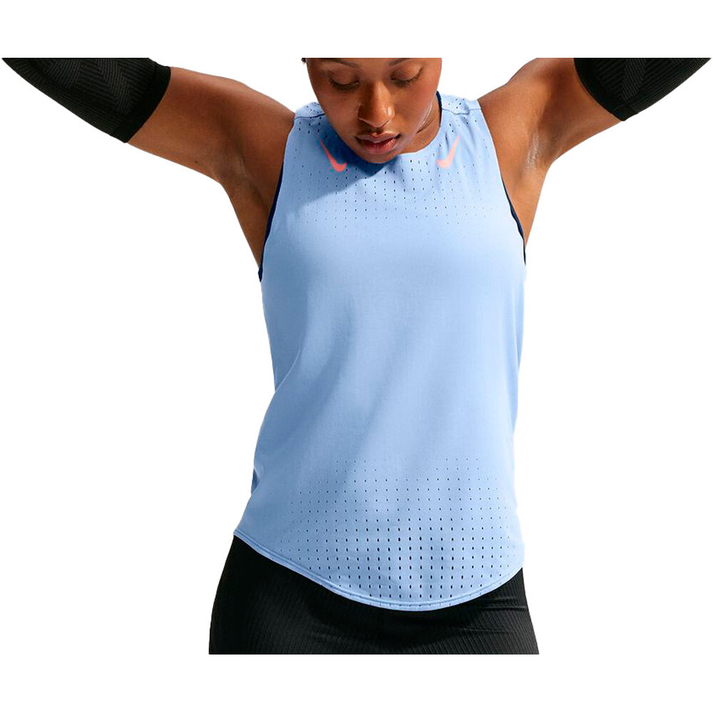 Nike camiseta técnica tirantes mujer W NK ARSWFT DFADV SINGLET vista frontal