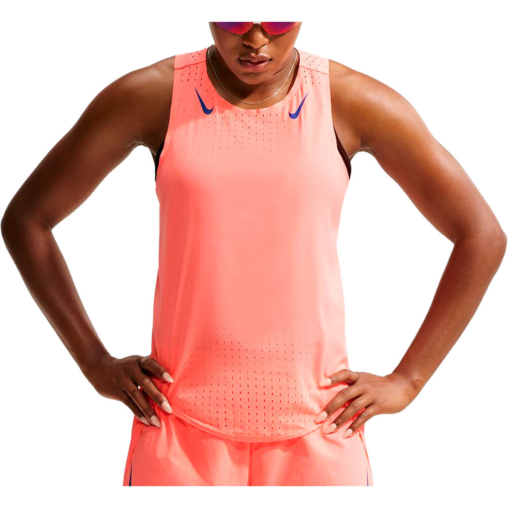 Nike camiseta técnica tirantes mujer W NK ARSWFT DFADV SINGLET vista frontal