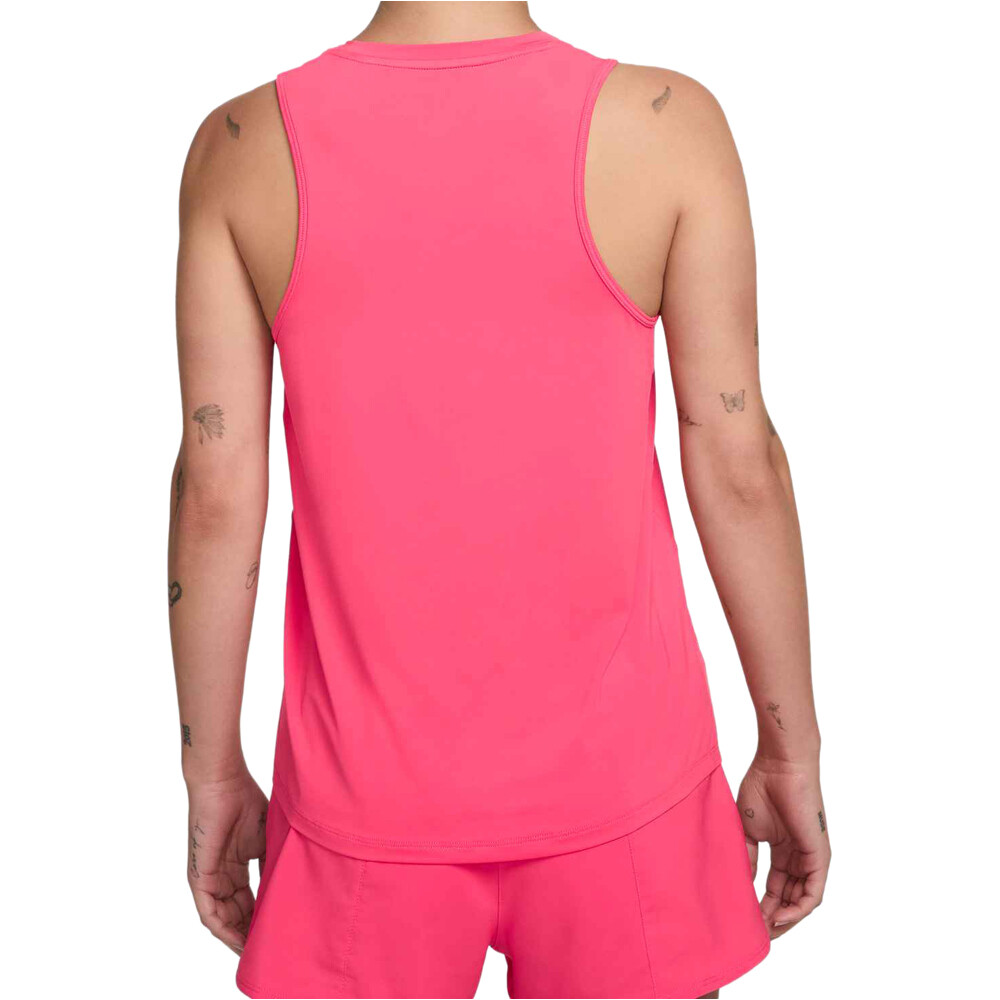 Nike camiseta técnica tirantes mujer W NK ONE SWOOSH HBR DF TANK vista trasera