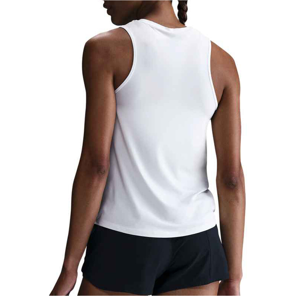 Nike camiseta técnica tirantes mujer W NK ONE SWSH HBR DF TANK vista trasera