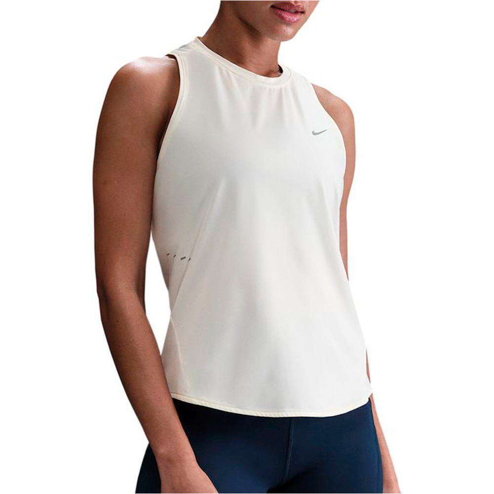 Nike camiseta técnica tirantes mujer W NK SWIFT DF TANK TOP vista frontal