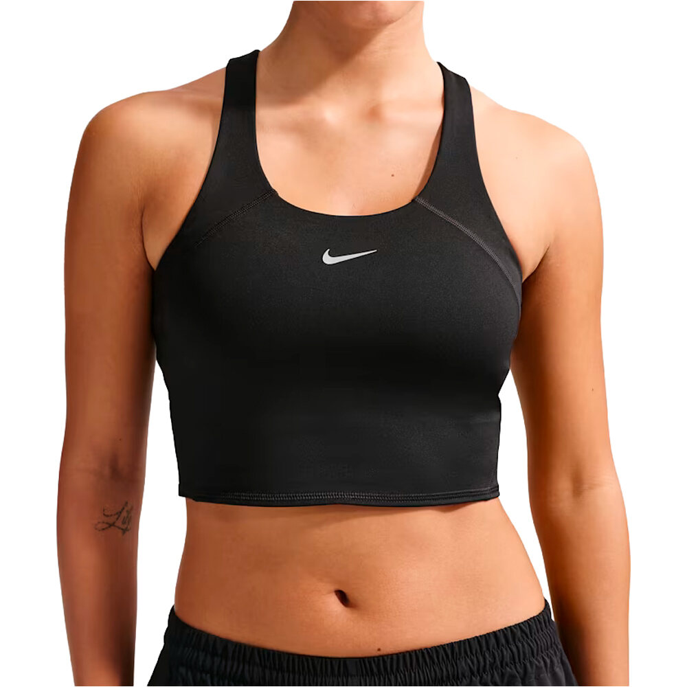 Nike camiseta técnica tirantes mujer W NK TEMPO DF MS CRP BRA TANK vista frontal