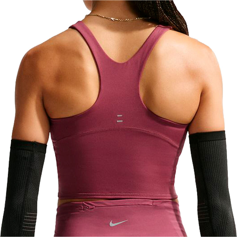 Nike camiseta técnica tirantes mujer W NK TEMPO DF MS CRP BRA TANK vista trasera