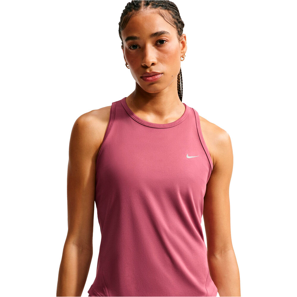 Nike camiseta técnica tirantes mujer W NK TEMPO DF TANK vista detalle