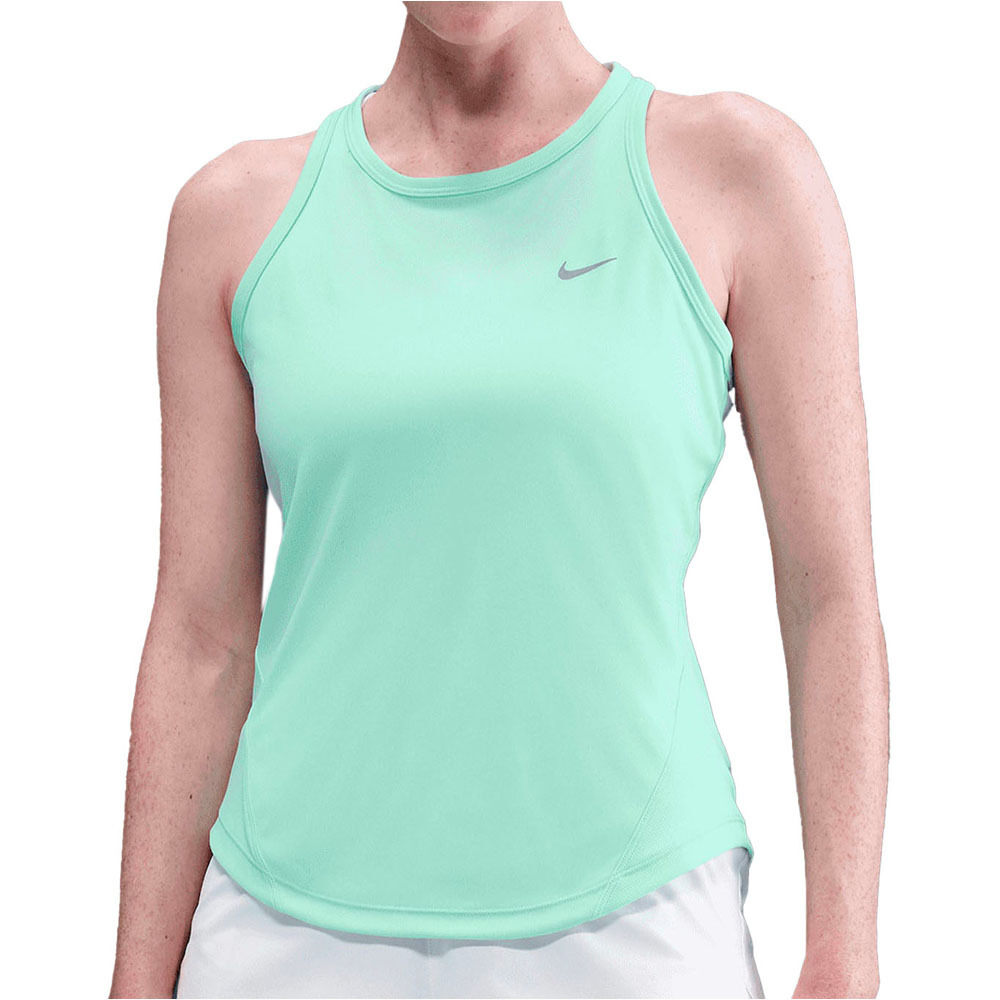Nike camiseta técnica tirantes mujer W NK TEMPO DF TANK vista frontal