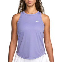 Nike camiseta técnica tirantes mujer W NK TEMPO NVLT DF TANK vista frontal