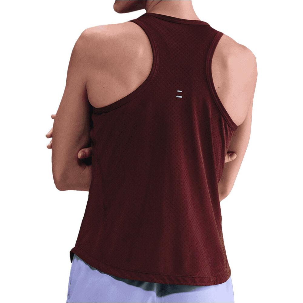 Nike camiseta técnica tirantes mujer W NK TEMPO NVLT DF TANK vista trasera