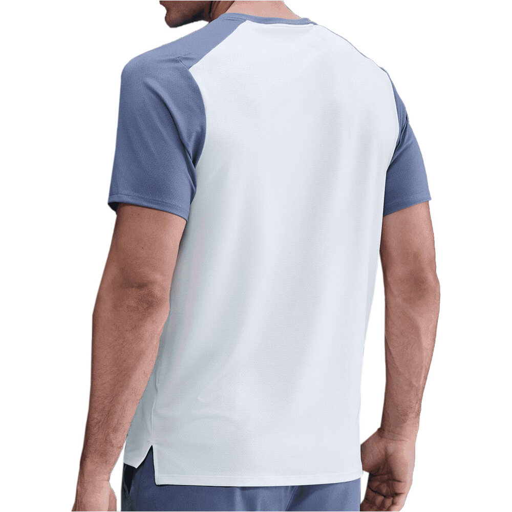 Nike camiseta tenis manga corta hombre M NKCT DF ADVTG TOP PRINT vista trasera