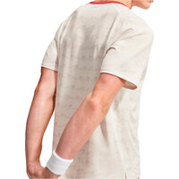 Nike camiseta tenis manga corta hombre M NKCT DF ADVTG TOP PRT 03