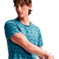 Nike camiseta tenis manga corta hombre M NKCT DF ADVTG TOP PRT vista detalle