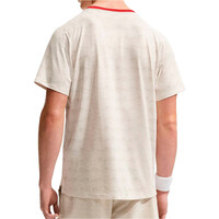 Nike camiseta tenis manga corta hombre M NKCT DF ADVTG TOP PRT vista trasera