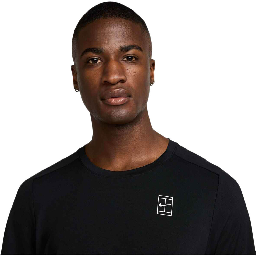 Nike camiseta tenis manga corta hombre M NKCT DF ADVTG TOP vista detalle