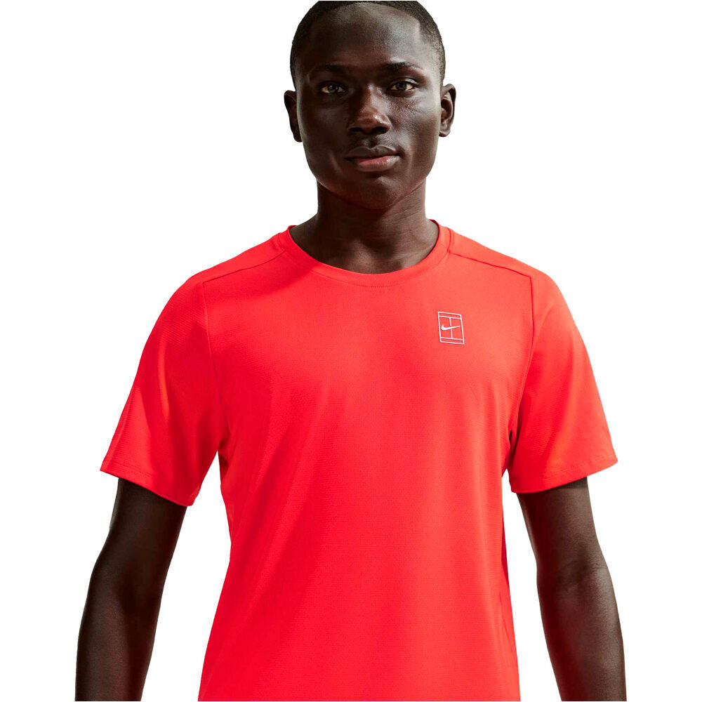 Nike camiseta tenis manga corta hombre M NKCT DF ADVTG TOP vista detalle