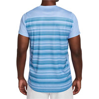 Nike camiseta tenis manga corta hombre M NKCT DF VICTORY TOP PRINT vista trasera