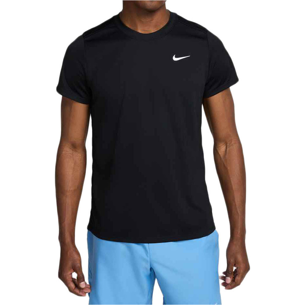 Nike camiseta tenis manga corta hombre M NKCT DRY VICTORY TOP vista frontal