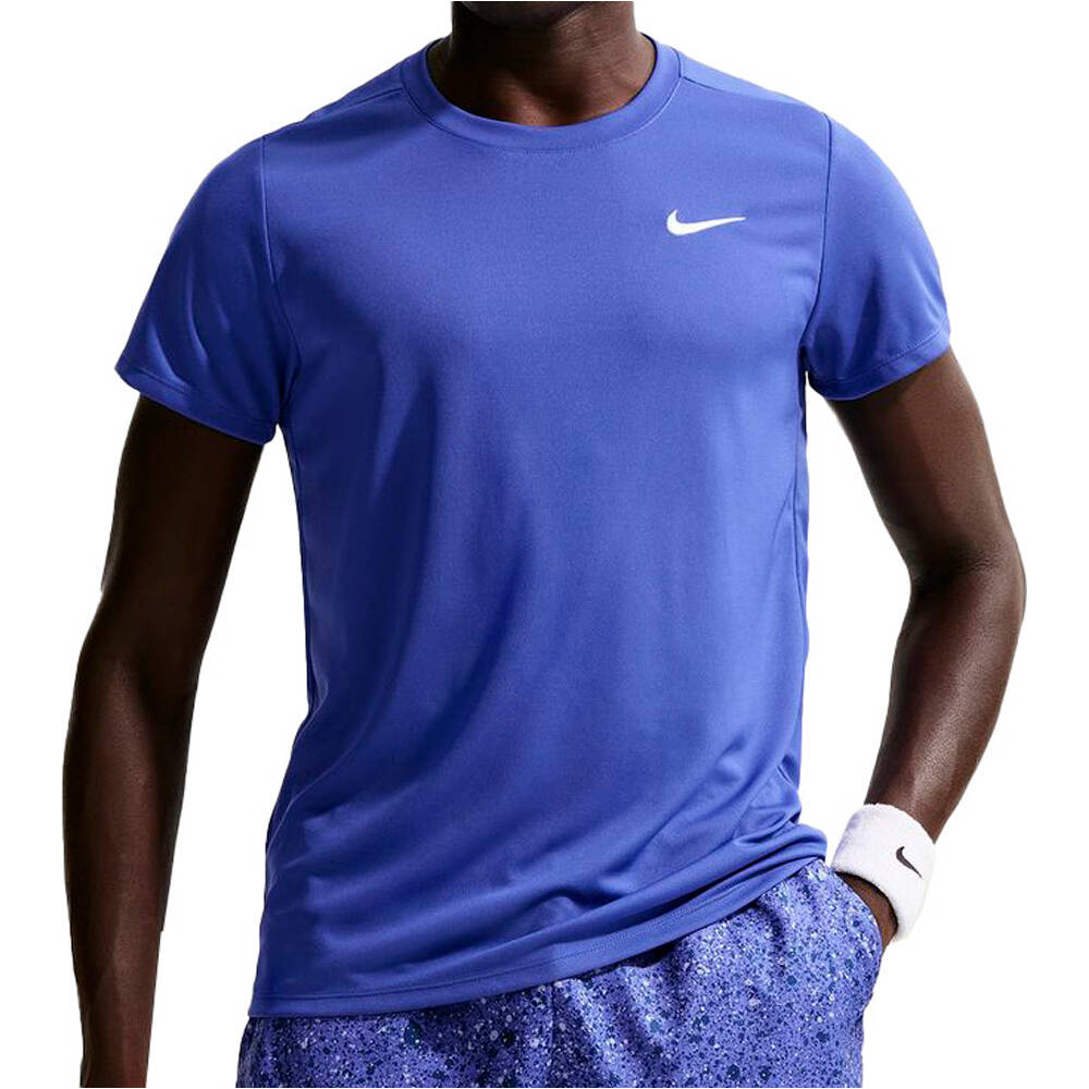 Nike camiseta tenis manga corta hombre M NKCT DRY VICTORY TOP vista frontal