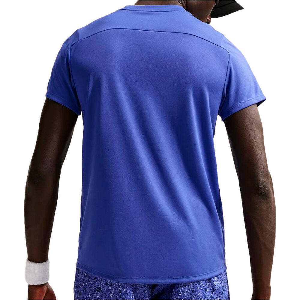 Nike camiseta tenis manga corta hombre M NKCT DRY VICTORY TOP vista trasera