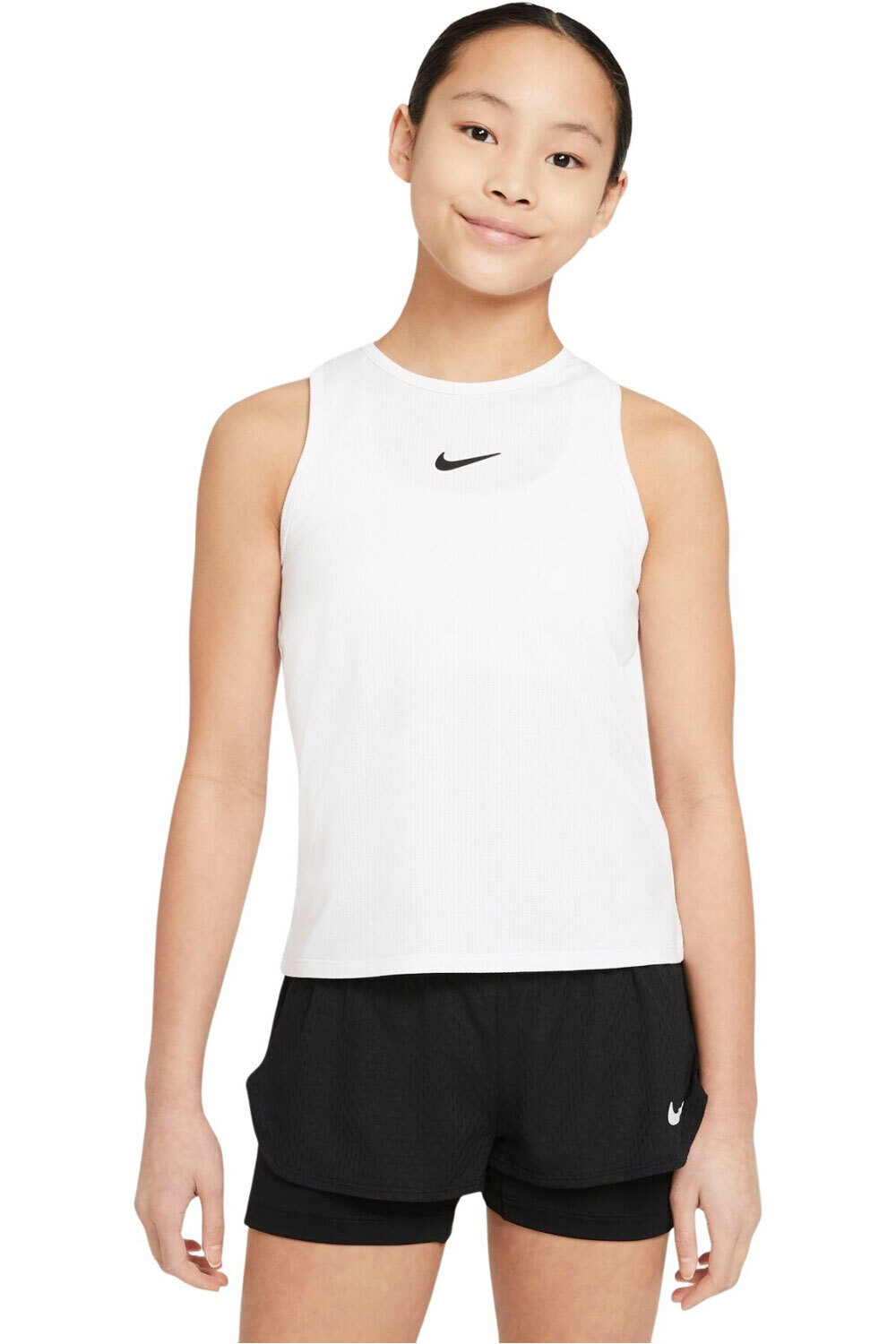 Nike camiseta tenis manga corta niño G NKCT DF VCTRY TANK vista frontal