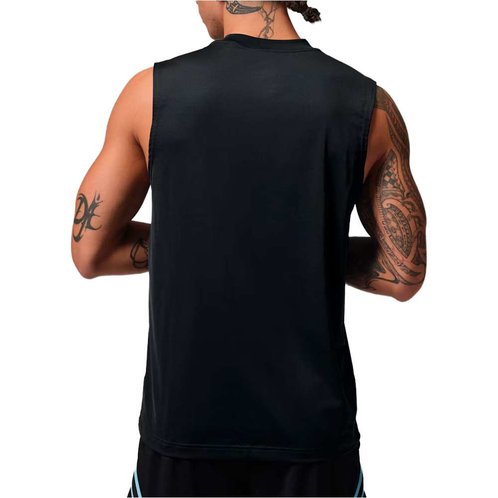 Nike camiseta tirantes fitness hombre M J DF SPT ESS SLVS TOP vista trasera