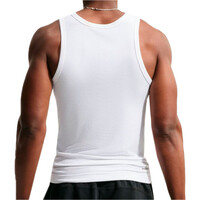 Nike camiseta tirantes fitness hombre M NK DF NAC RIB TANK vista trasera