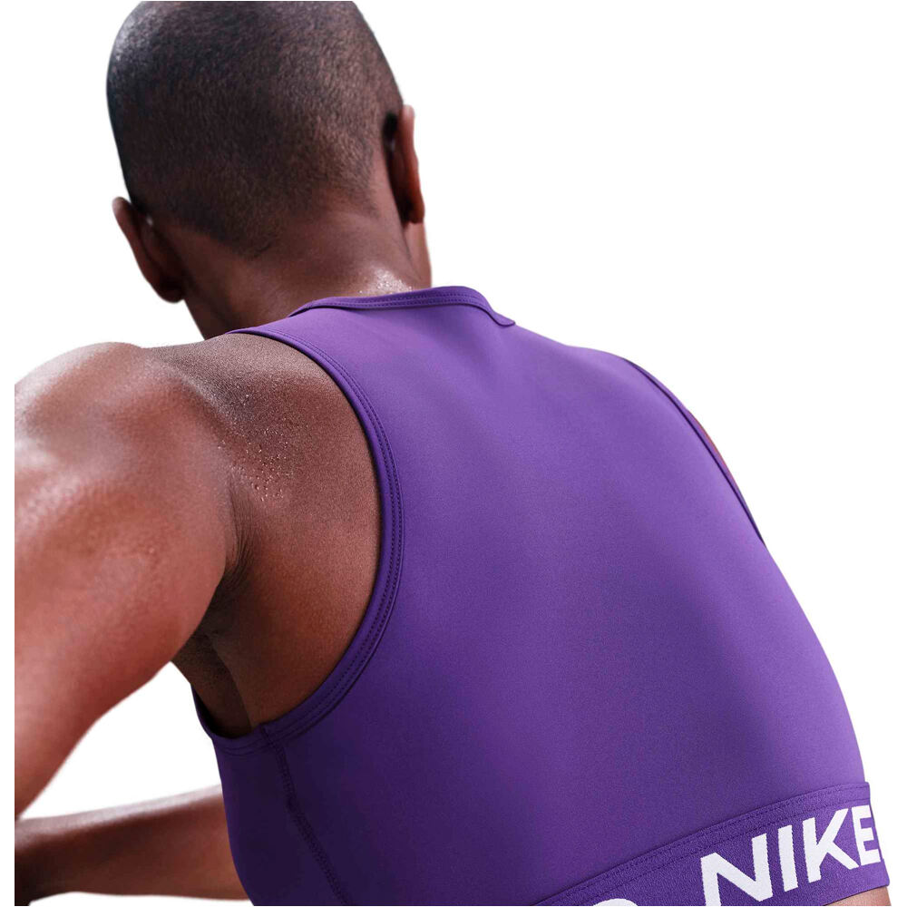 Nike camiseta tirantes fitness mujer NIKE PRO DF 365 CROP TANK vista detalle