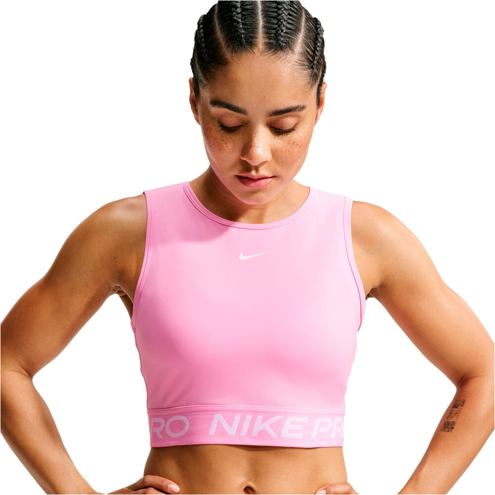 Nike camiseta tirantes fitness mujer NIKE PRO DF 365 CROP TANK vista detalle