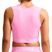 Nike camiseta tirantes fitness mujer NIKE PRO DF 365 CROP TANK vista trasera