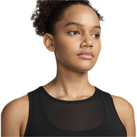 Nike camiseta tirantes fitness mujer NIKE PRO MESH TANK vista detalle
