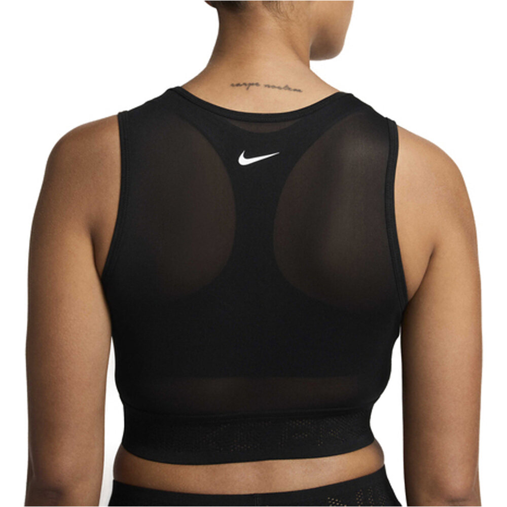 Nike camiseta tirantes fitness mujer NIKE PRO MESH TANK vista trasera