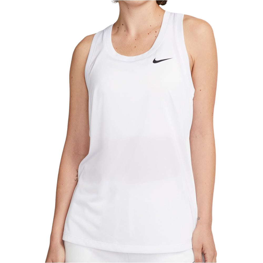 Nike camiseta tirantes fitness mujer W NK DF RLGD RCR TANK vista frontal