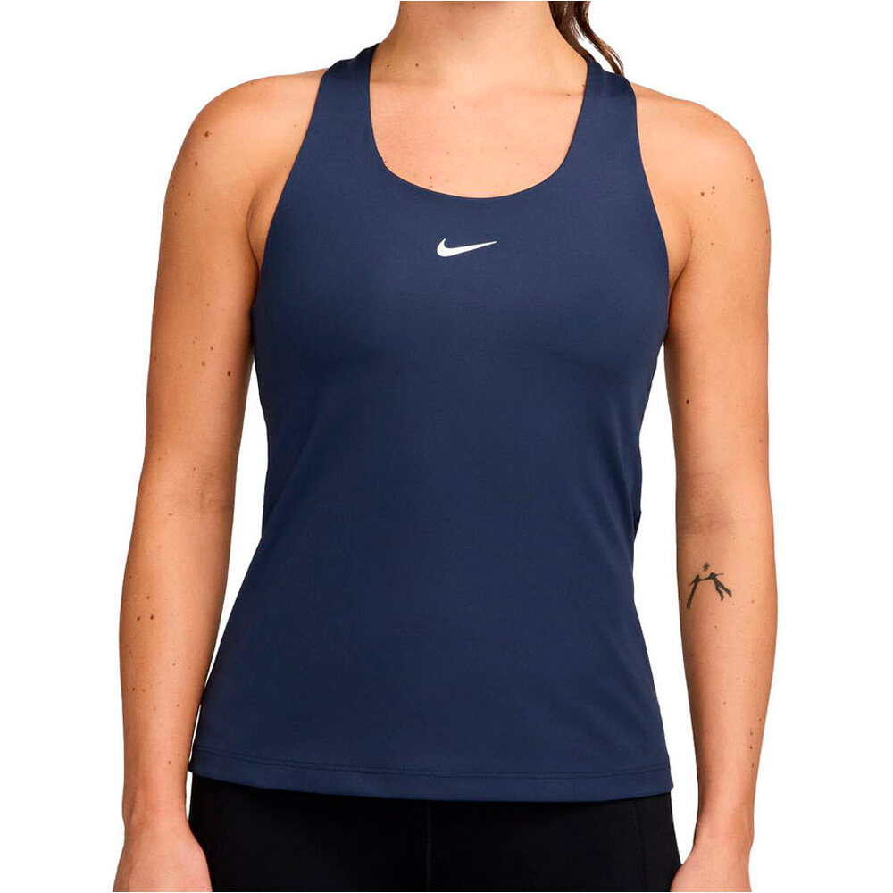 Nike camiseta tirantes fitness mujer W NK DF SWOOSH BRA TANK vista frontal