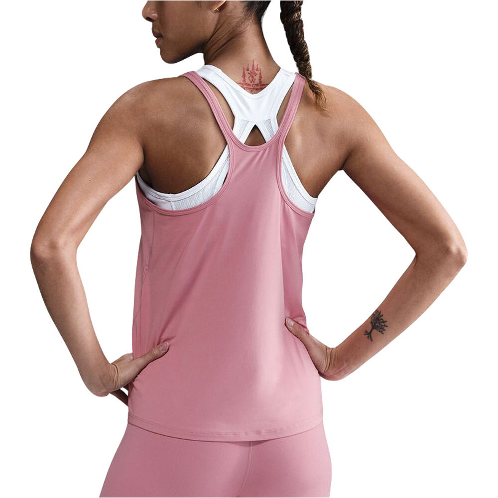 Nike camiseta tirantes fitness mujer W NK ONE CLASSIC DF STRPY TANK vista trasera
