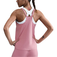Nike camiseta tirantes fitness mujer W NK ONE CLASSIC DF STRPY TANK vista trasera