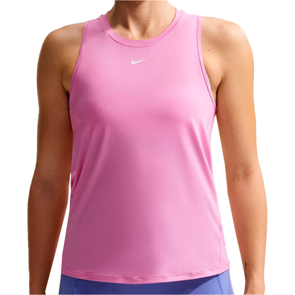 Nike camiseta tirantes fitness mujer W NK ONE CLASSIC DF TANK vista frontal
