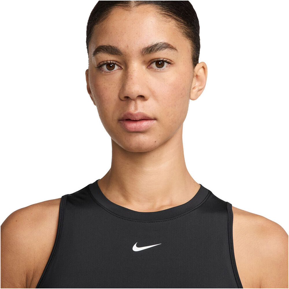 Nike camiseta tirantes fitness mujer W NK ONE CLASSIC DF TANK WT vista detalle