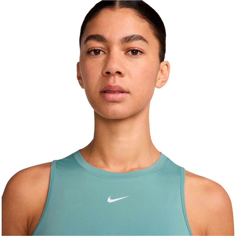 Nike camiseta tirantes fitness mujer W NK ONE CLASSIC DF TANK WT vista detalle