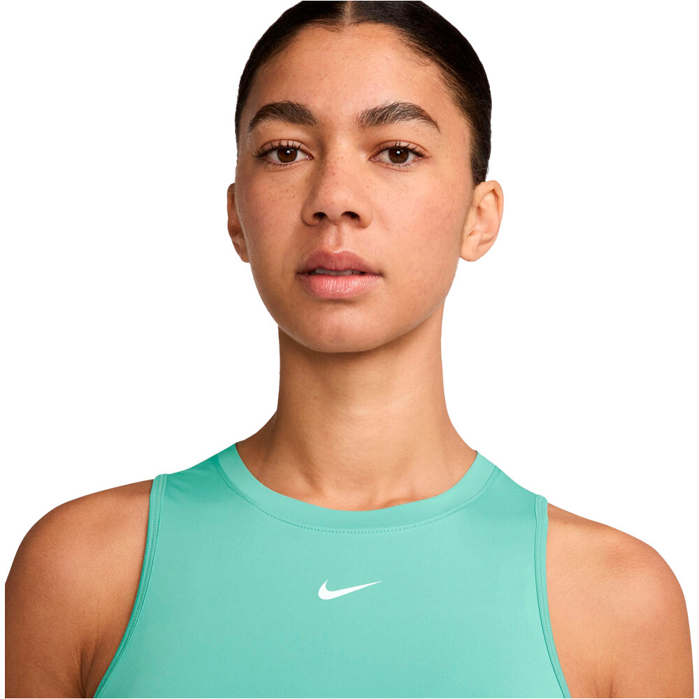 Nike camiseta tirantes fitness mujer W NK ONE CLASSIC DF TANK WT vista detalle