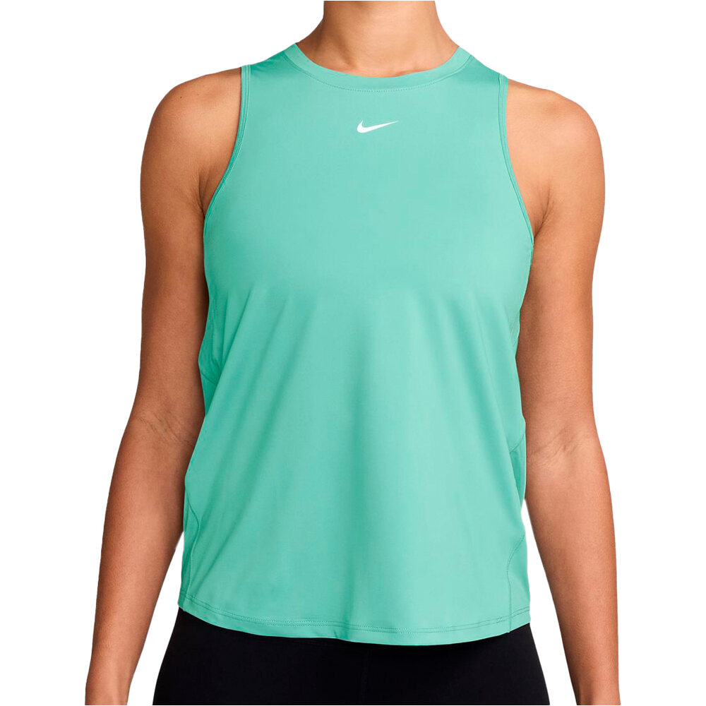 Nike camiseta tirantes fitness mujer W NK ONE CLASSIC DF TANK WT vista frontal