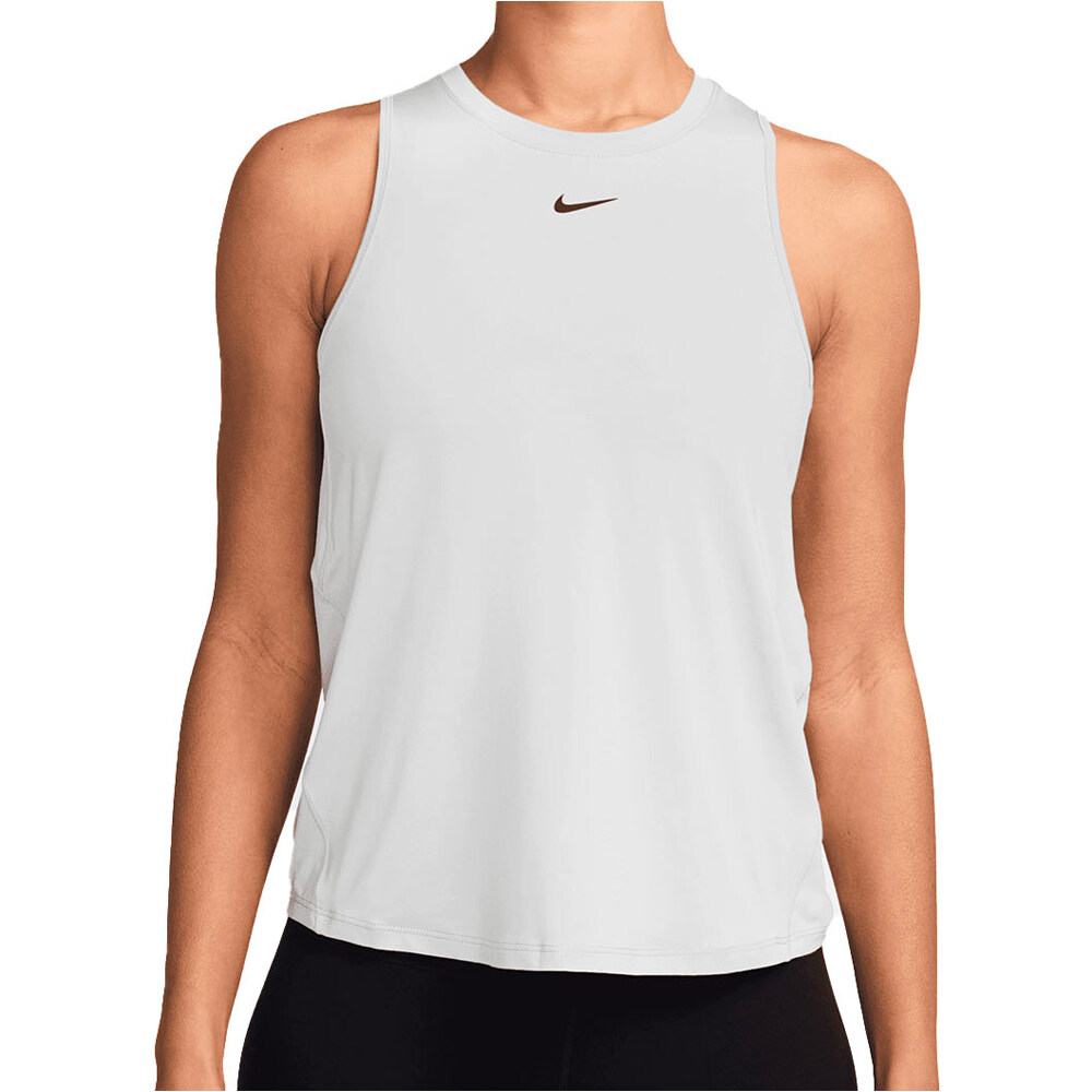 Nike camiseta tirantes fitness mujer W NK ONE CLASSIC DF TANK WT vista frontal