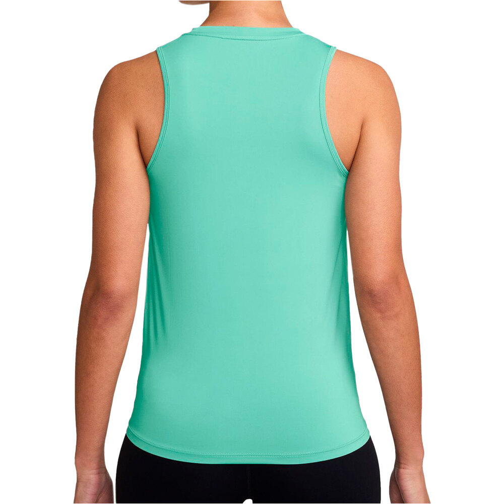 Nike camiseta tirantes fitness mujer W NK ONE CLASSIC DF TANK WT vista trasera