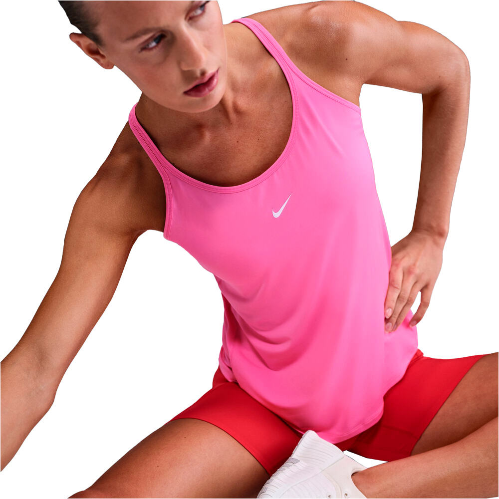 Nike camiseta tirantes fitness mujer W NK ONE CLSC DF STRPY TANK WT 04