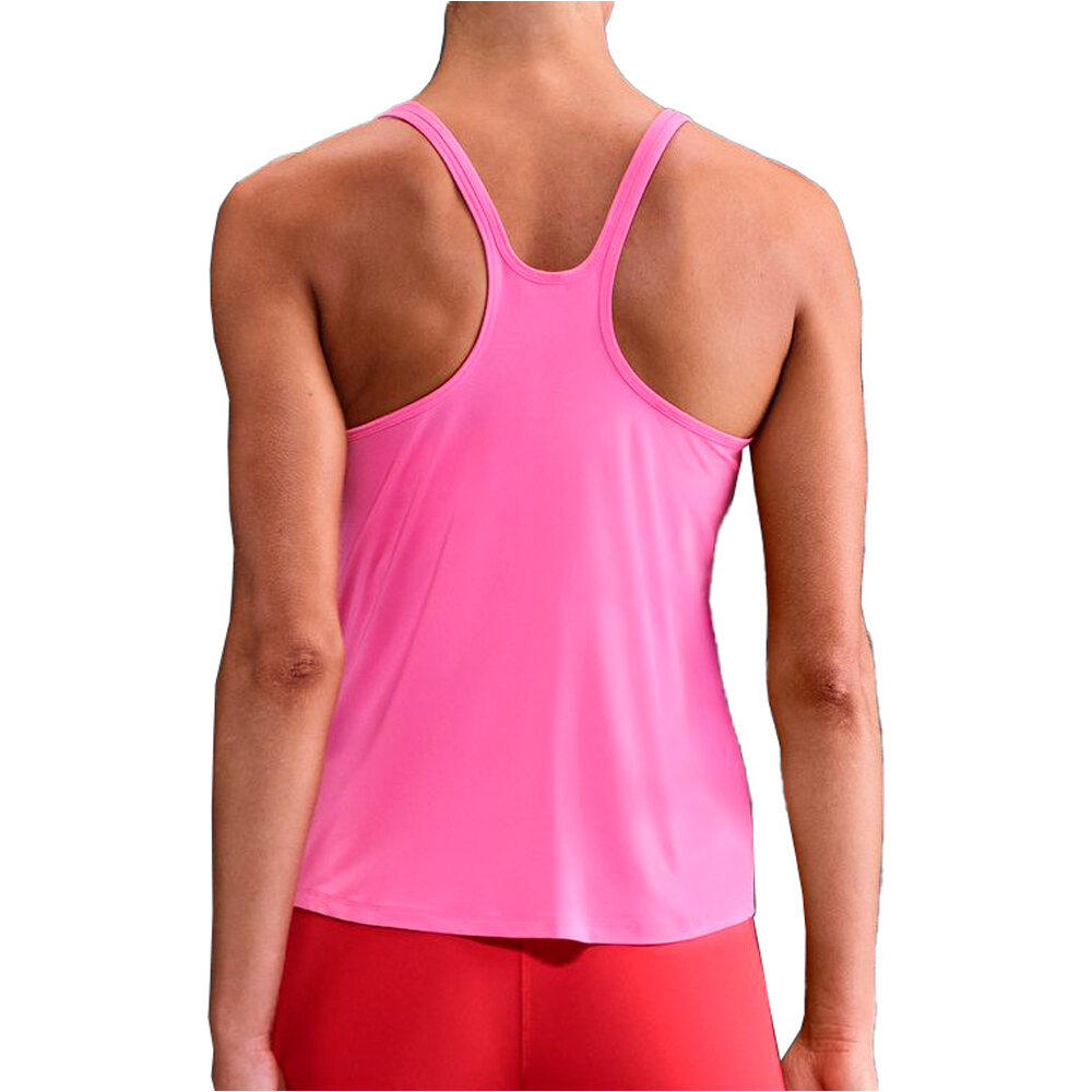 Nike camiseta tirantes fitness mujer W NK ONE CLSC DF STRPY TANK WT vista trasera