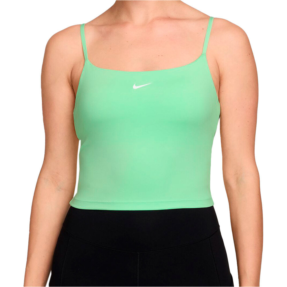 Nike camiseta tirantes fitness mujer W NK ONE DF BRA TANK vista frontal
